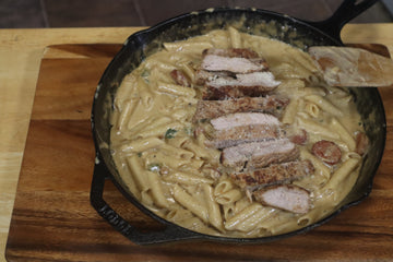 Creamy Cajun Wild Turkey Pasta