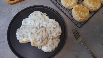 Venison Breakfast Sausage & Gravy