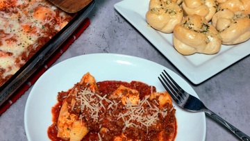 Venison Stuffed Shells