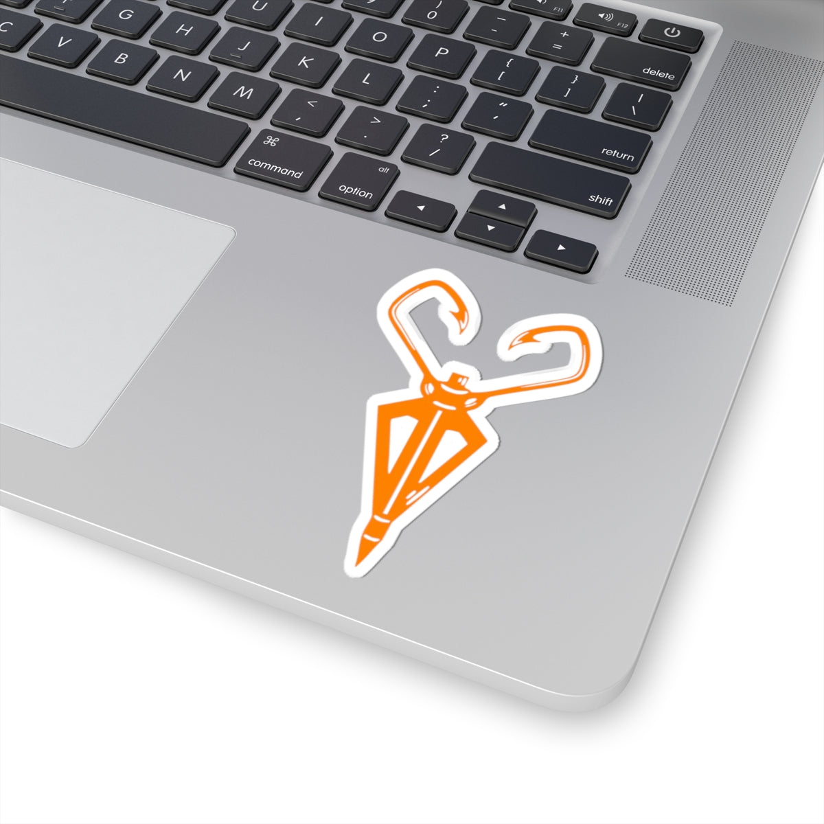 BLAZE ORANGE LOGO STICKER