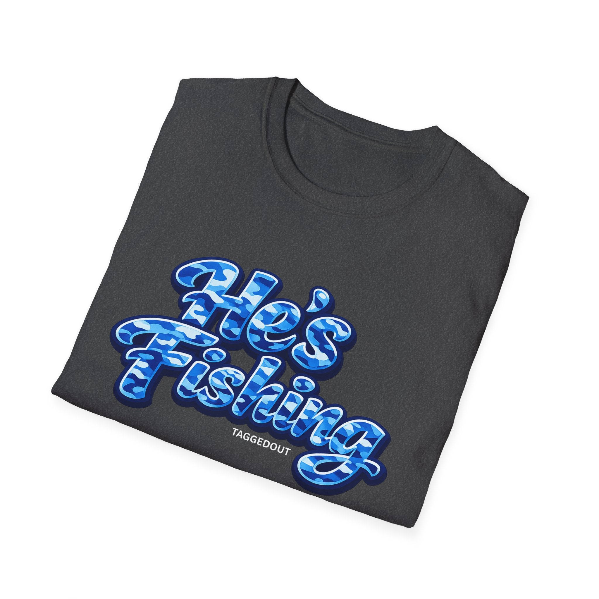 He’s Fishing – Ladies Tee