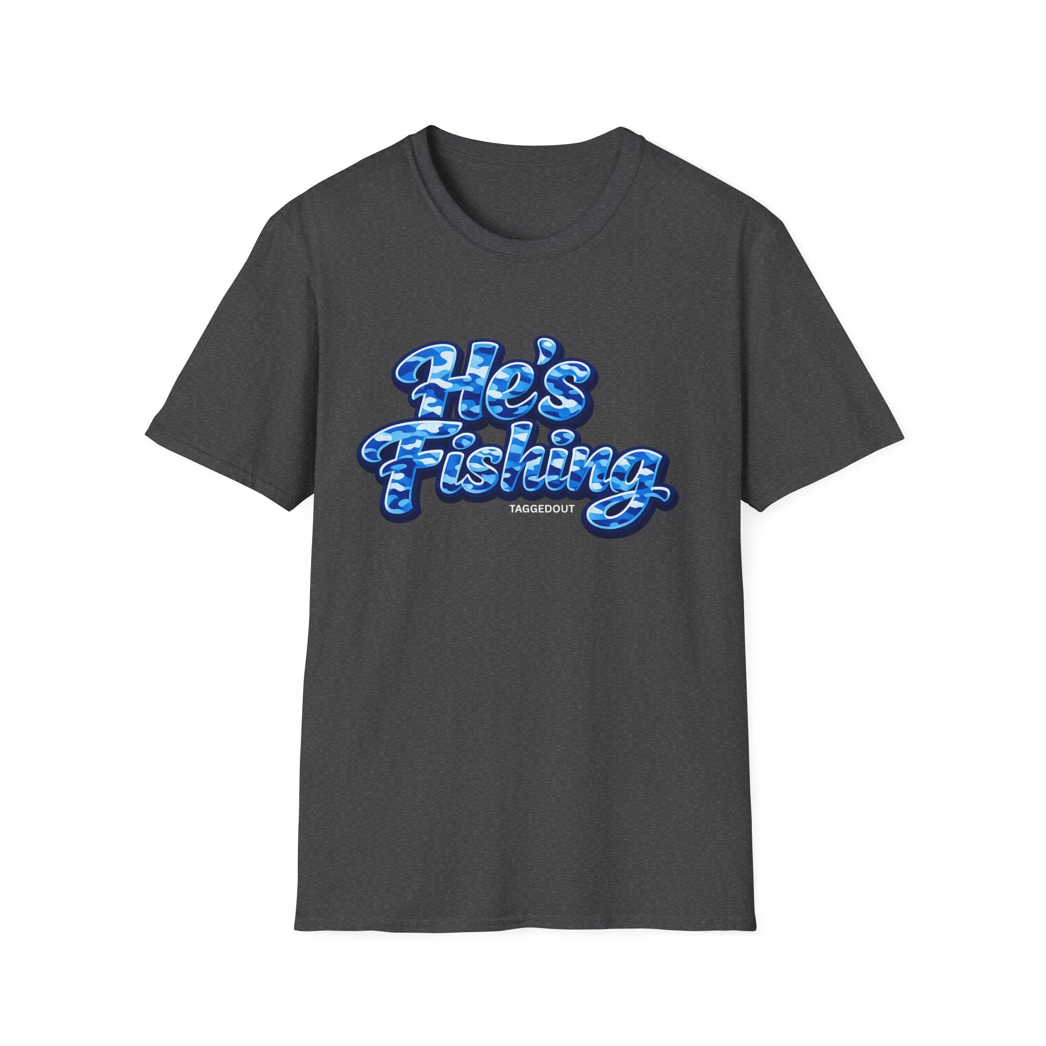He’s Fishing – Ladies Tee