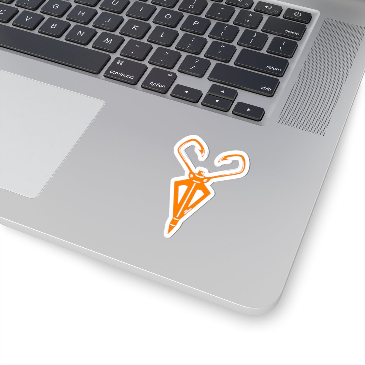 BLAZE ORANGE LOGO STICKER
