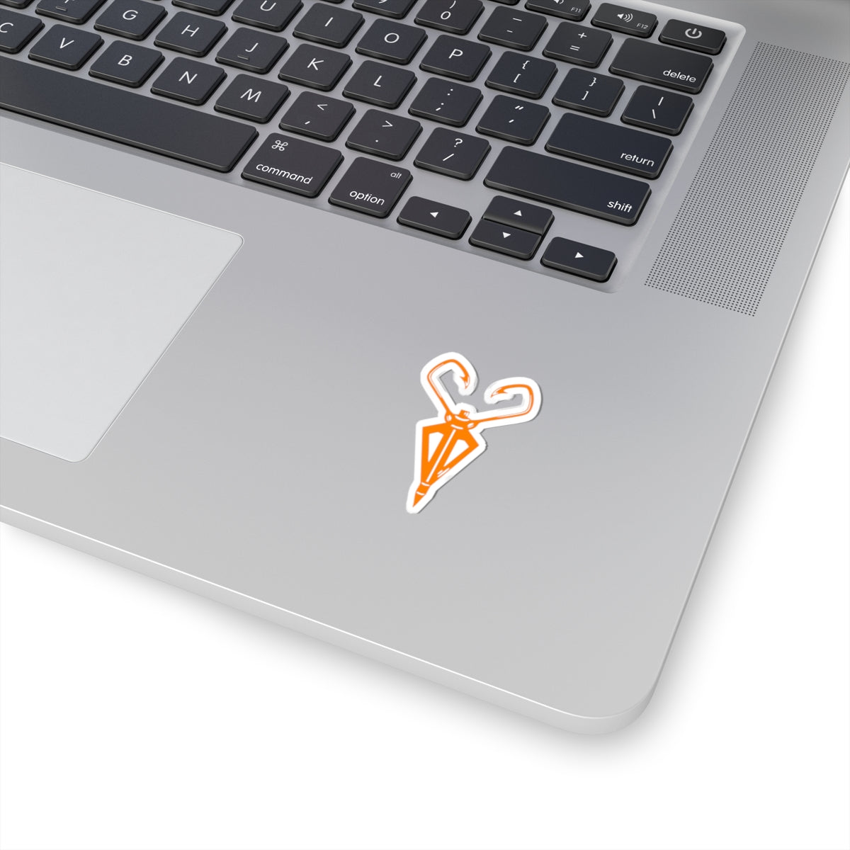 BLAZE ORANGE LOGO STICKER